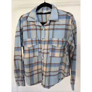 Photo of Ford Bronco Plaid Flannel Shirt Jacket Small Official Licensed Product Retro