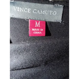 Photo of Vince Camuto Straight Fit Pencil Skirt Cotton Stretch Blk- M