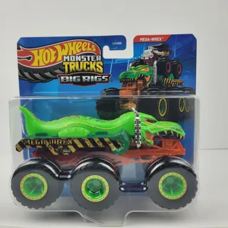 Photo of Hot Wheels Monster Trucks Big Rigs Mega-Wrex 6 Wheel 1:64 Diecast Tow Truck