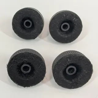 Photo of Technics SL-B3 (B1, B2) Turntable 4x Black Isolation Feet Pads OEM