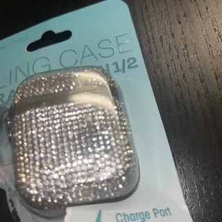 Photo of New Prime Connect Silver Bling Case for Airpods Gen 1/2