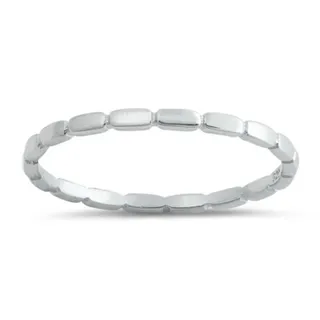 Photo of Sterling Silver Bead Toe Ring | Dainty .925 Stacking Ring Sz 4