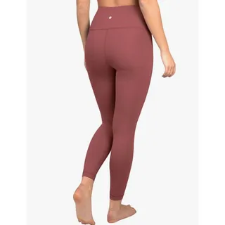 Photo of Yolalicious Lux high rise ankle active leggings Rouge Blush Small