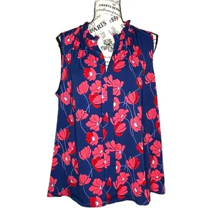 Photo of 41Hawthorn (SP) Orlee Mixed Material Sleeveless Top - Stitch Fix Floral Blouse