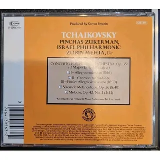 Photo of Ipo : Tchaikovsky: Violin Concerto (CBS Records Masterworks) CD 1985