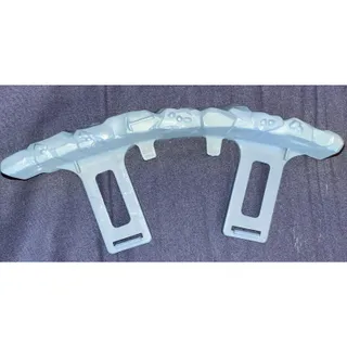 Photo of Thomas the Train Risky Rails Bridge Drop Replacement Track Part - Curved Wall