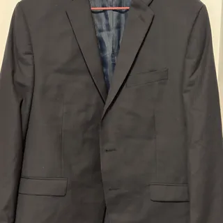 Photo of Calvin Klein men’s dark navy single breasted sport coat