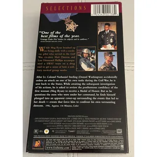Photo of 1996 Courage Under Fire Movie VHS Tape
