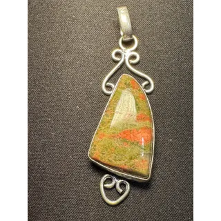 Photo of Rhodochrosite 925 Sterling Silver Pendant