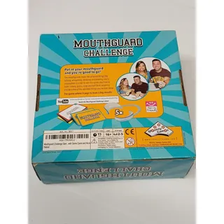 Photo of Mouth Guard Challenge Game 5 Pack Mouthpieces with Cards Family Friendly Fun