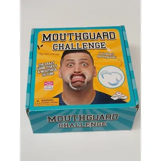 Photo of Mouth Guard Challenge Game 5 Pack Mouthpieces with Cards Family Friendly Fun