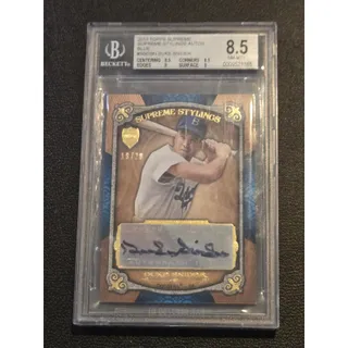 Photo of 2013 Topps Supreme Duke Snider Supreme Stylings Autographs Blue BGS 8.5 #/20