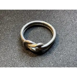 Photo of 925 (Tested Not Marked) Love Knot Ring Size 6