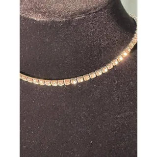 Photo of Rhinestone Tennis Necklace - Elegant Sparkle (MWL26)