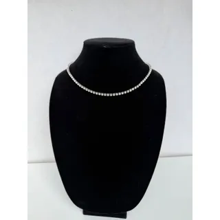Photo of Rhinestone Tennis Necklace - Elegant Sparkle (MWL26)