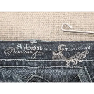 Photo of Style & Co Blue Jean Capri Size 14P Tummy Control -0826H68