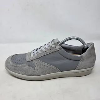 Photo of Vionic Gray Suede Leather Lace Up Comfort Sneakers Women’s Size 8