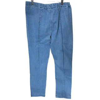 Photo of Textile Elizabeth & James elastic waist pull on blue denim jeans 20 NWOT