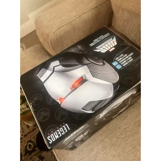 Photo of Avengers Marvel Legends Series War Machine Roleplay Helmet Grey