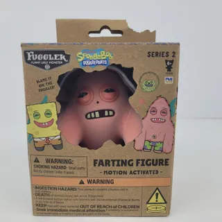 Photo of Spin Master Fuggler Spongebob Squarepants Farting Figure 3.5in Series 2