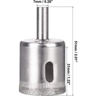Photo of Uxcell 28mm Diamond Drill Bits Hole Saws - Pack of 10