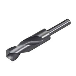Photo of uxcell 1/2" Reduced Shank Drill Bit 25mm HSS 6542