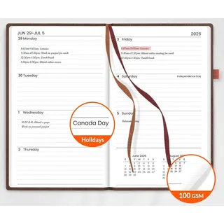 Photo of 2026 Pocket Weekly Planner for Purse - 12 Month (Jan 2026 - Dec 2026)