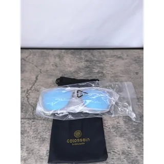 Photo of Women's Sunglasses, Square Frame UV400-Tortoise w/ Blue Mirrored Lens