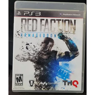 Photo of Red Faction: Armageddon PS3 Game With Manual (Sony PlayStation 3, 2011)