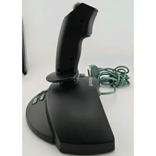 Photo of Vintage Microsoft SideWinder 3D Pro PC Joystick Part 63545 Gameport Flight Stick