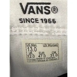 Photo of Vans Sport Low Velcro Strap Black White Sneakers Men’s 13 VN721356 New