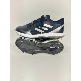 Photo of Adidas PureHustle 2 Softball Cleats Black Silver Womens 10 H00984 NWT