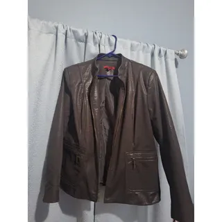 Photo of Vintage Joni B. Faux Reptile Skin Short Jacket Size Large