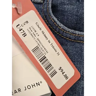 Photo of Dear John NWT Gisele Skinny Jeans Stretch Denim 31