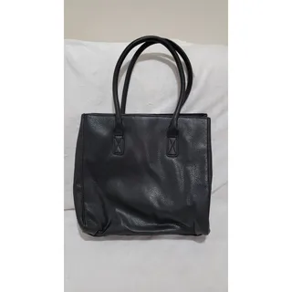 Photo of Kenneth Cole Reaction Leather Tote Black Goodbar