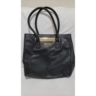 Photo of Kenneth Cole Reaction Leather Tote Black Goodbar