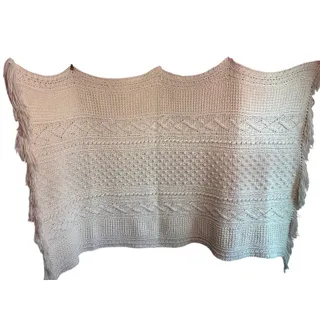 Photo of Beautiful Large Acrylic Crochet Blanket 80x50”