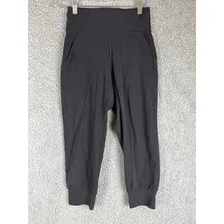Photo of Lululemon Align Jogger Cropped Women's size 4 Black Pant Yoga Dance Cuffed