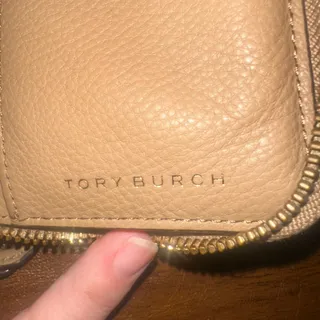 Photo of Tory Burch Harper Tan Zip Around Continental Wallet Luxury