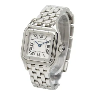 Photo of Cartier Stainless Steel Panthere de Cartier Small Watch White