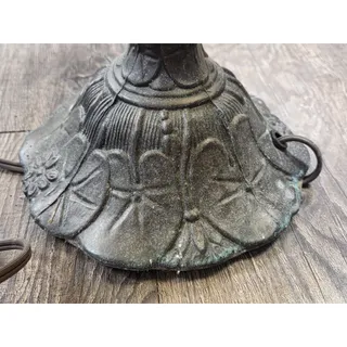 Photo of Purdue University Boilermakers 21" Stained Glass Table Lamp
