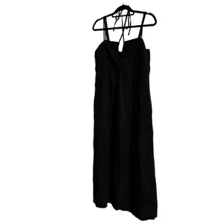Photo of KUT Black Tie Top Maxi Dress Size XL NWT