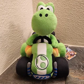 Photo of Plush - Super Mario Kart World, Yoshi Plush, 11 inch (NEW) - Nintendo