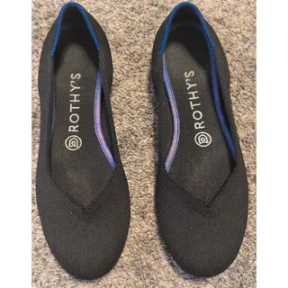 Photo of Rothy’s The Daily Flat Black Size 7.5 – Good Condition