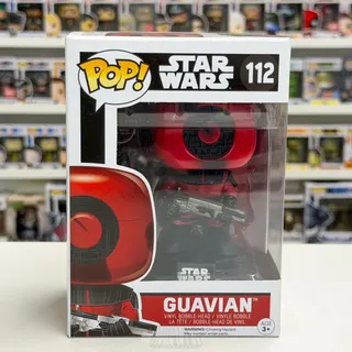 Photo of Funko Pop Star Wars EP 7 Force Awakens Guavian 112 Red Armor Toy Vinyl Figure