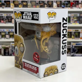 Photo of Funko Pop Star Wars Zuckuss Toy Wars 122 ESB Force Bounty Hunter Vinyl Figure