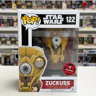 Photo of Funko Pop Star Wars Zuckuss Toy Wars 122 ESB Force Bounty Hunter Vinyl Figure