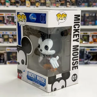 Photo of Funko Pop Disney Mickey Mouse Blue Logo Original 01 Mascot Walt Toy Vinyl Figure