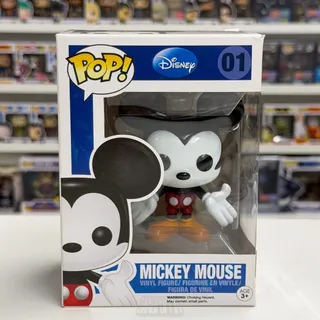 Photo of Funko Pop Disney Mickey Mouse Blue Logo Original 01 Mascot Walt Toy Vinyl Figure