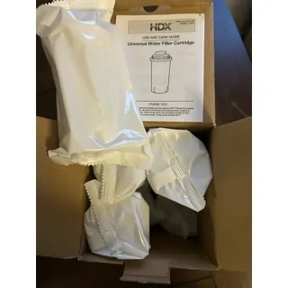 Photo of HDX Universal Water Pitcher Replacement Filter Cartridges 8-Pack Fit Brita